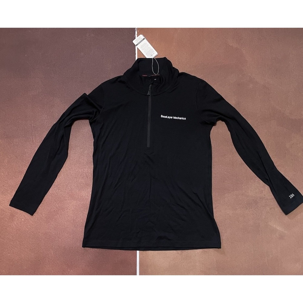 Base Layer Mechanics 100% Merino Wool Performance Long Sleeves Top Sz M Outdoor